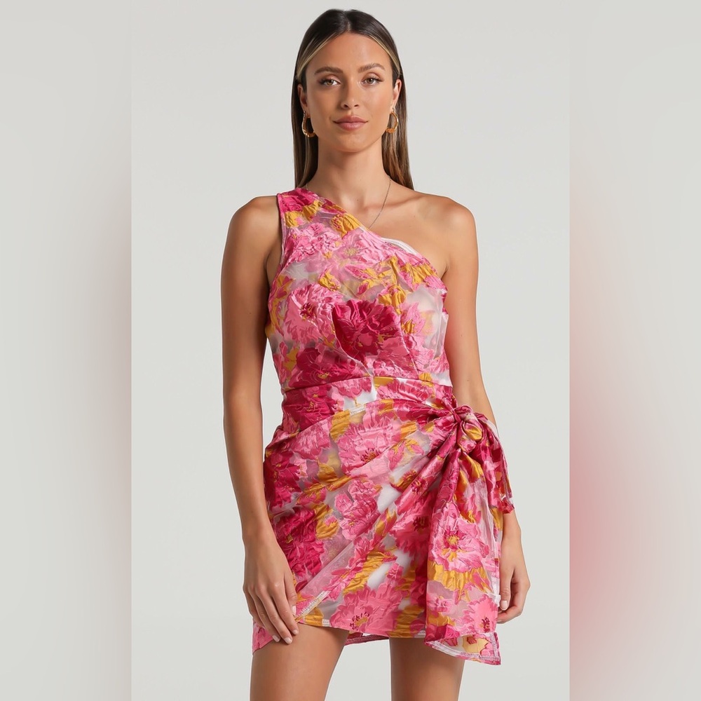 Brailey Dress in Pink Floral